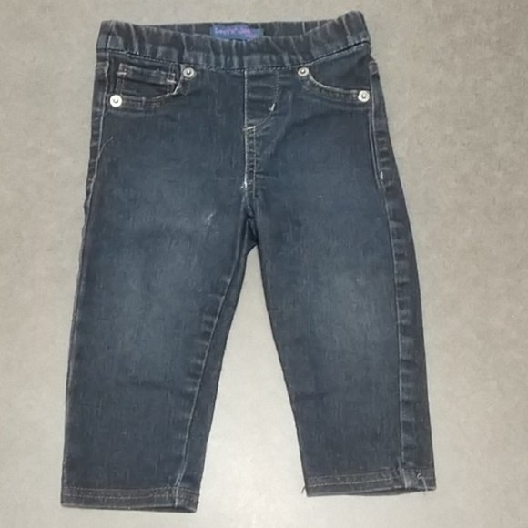 Levi's Baby Leggings Premium Denim 18M - Picture 1 of 5